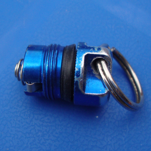 MagLite Solitaire (blau), Verschlusskappe