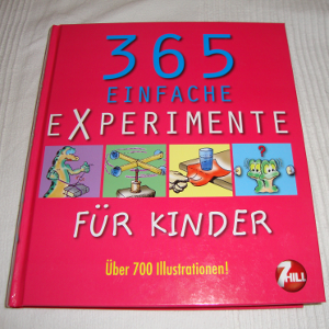 Buch: 365 einfache Experimente für Kinder (Vorderseite)
