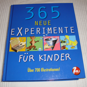 Buch "365 neue Experimente für Kinder", von vorn