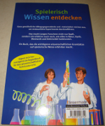 Buch "Erstaunliche Experimente - Natur, Optik, Mechanik, Elektrizität" - Rückseite